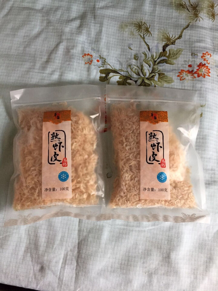 华盛 温州 冷冻熟虾皮 100g 1袋装怎么样，好用吗，口碑，心得，评价，试用报告,第2张