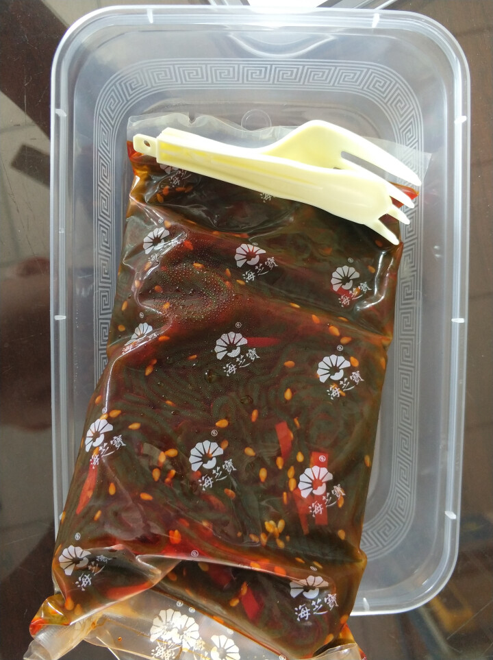 海芝宝 即食深海调味海带面 400g(200g*2) 盒装 香辣味 海鲜水产怎么样，好用吗，口碑，心得，评价，试用报告,第3张