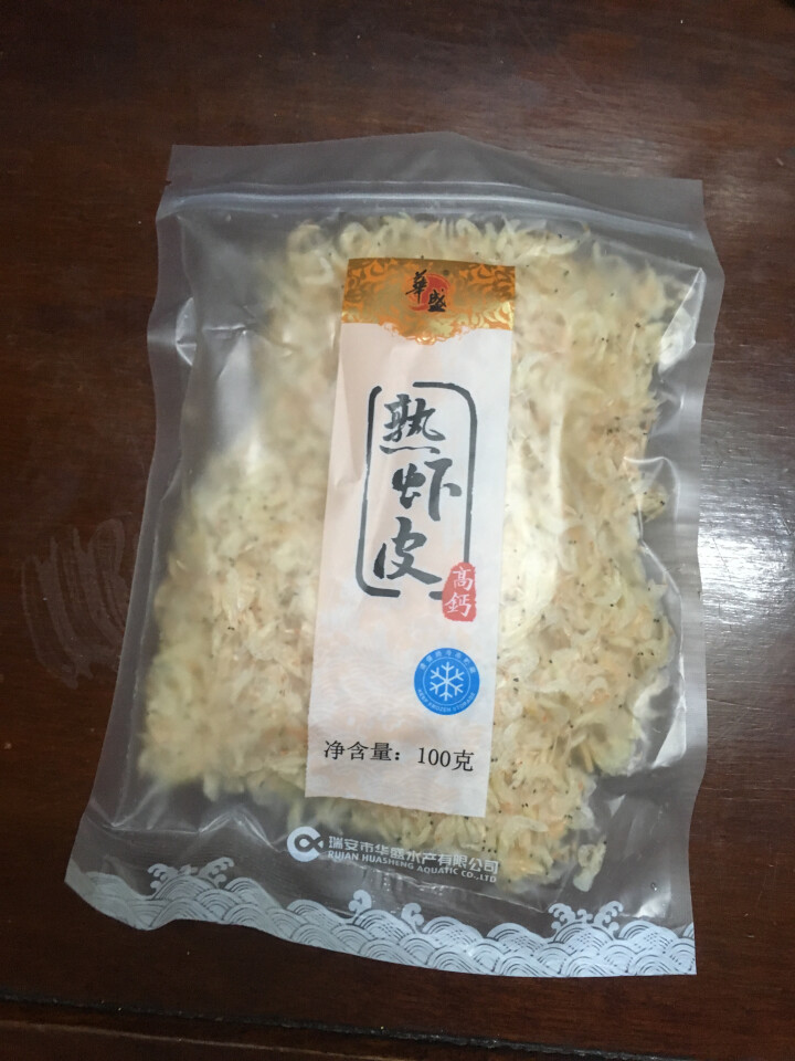 华盛 温州 冷冻熟虾皮 100g 1袋装怎么样，好用吗，口碑，心得，评价，试用报告,第2张