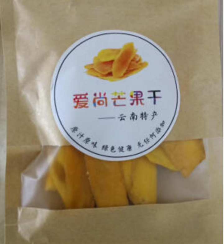 亿鑫果缘 云南手工凯特芒果干 原味 125g 手工芒果干怎么样，好用吗，口碑，心得，评价，试用报告,第2张