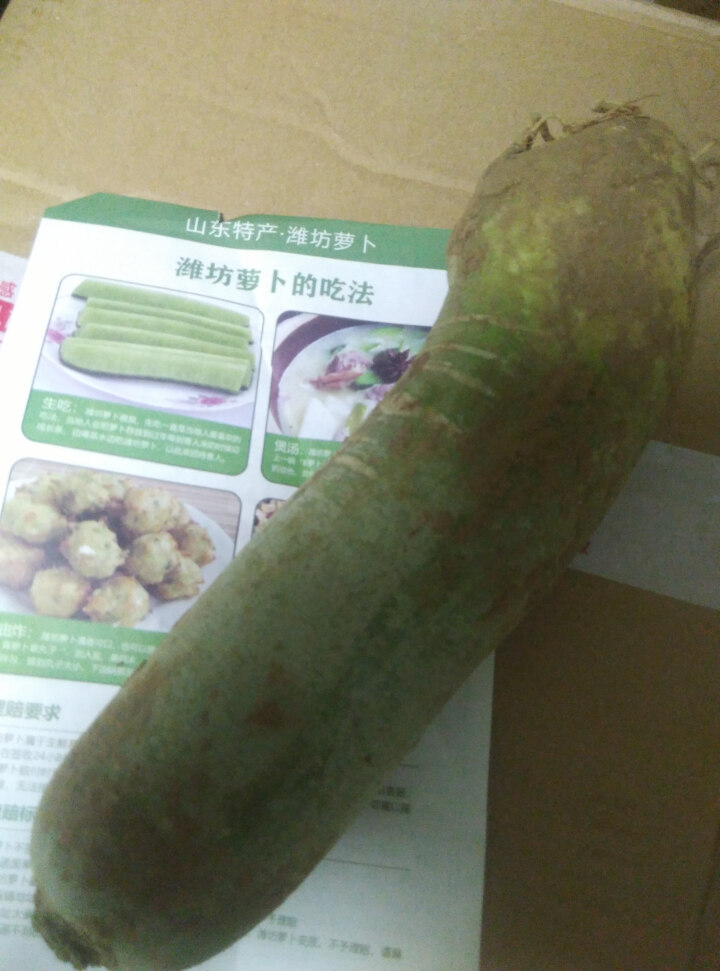 【谯城馆】潍县青萝卜2.5kg 潍坊水果萝卜新鲜蔬菜 山东特产 产地直发（4,第2张