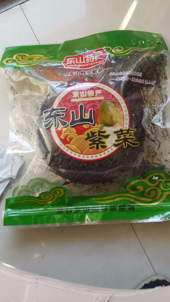 沈船长 深海野生水产干货火锅头水紫菜 1kg 白色 100克怎么样，好用吗，口碑，心得，评价，试用报告,第4张