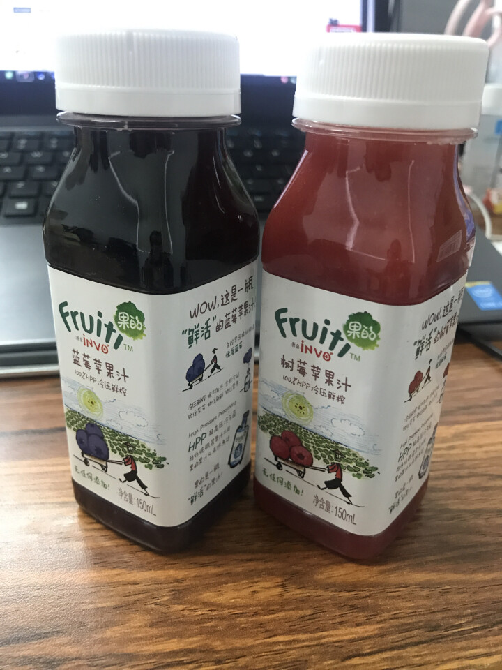 果的(Fruiti) 轻断食零添加HPP冷压鲜榨代餐清体混合果汁迷你缤纷装150ml*6瓶怎么样，好用吗，口碑，心得，评价，试用报告,第4张