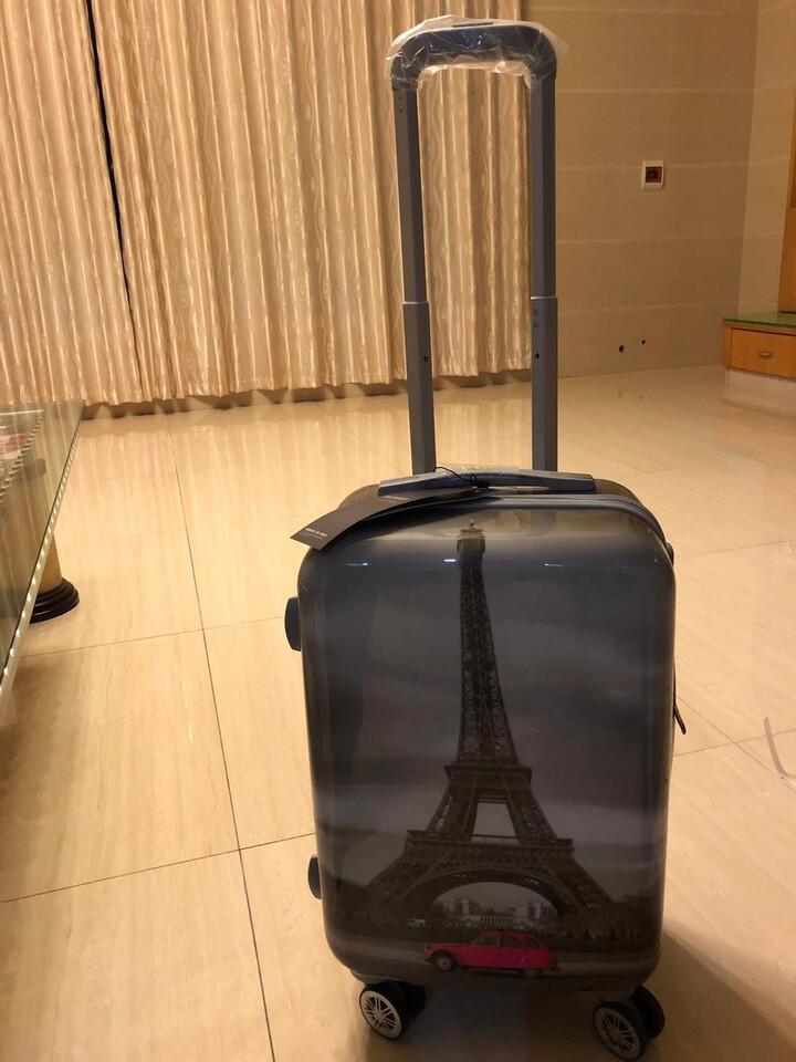 黑沙旅行箱24寸时尚男女行李箱韩版学生拉链密码锁箱包20寸登机箱万向