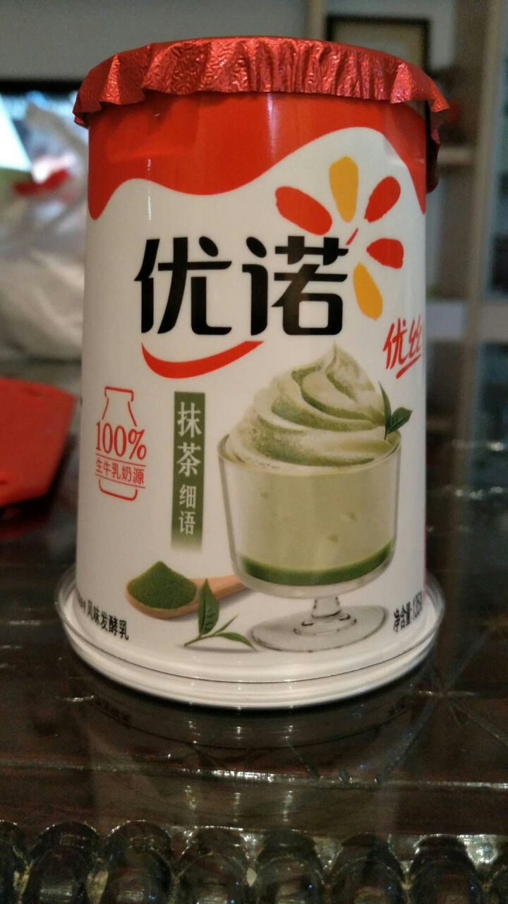 优诺 优丝 风味发酵乳 抹茶浓情酸奶  135g*3+1怎么样，好用吗，口碑，心得，评价，试用报告,第3张