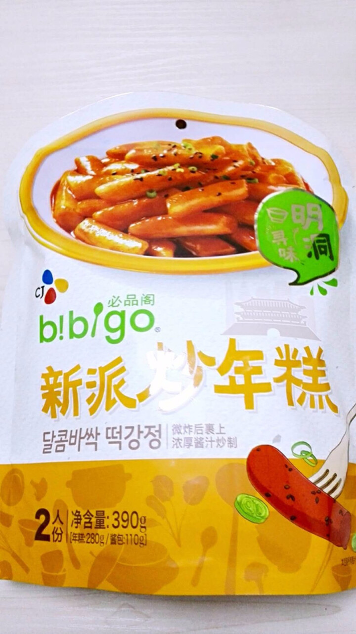 必品阁（bibigo）新派炒年糕 390g （2件起售） 火锅食材怎么样，好用吗，口碑，心得，评价，试用报告,第2张