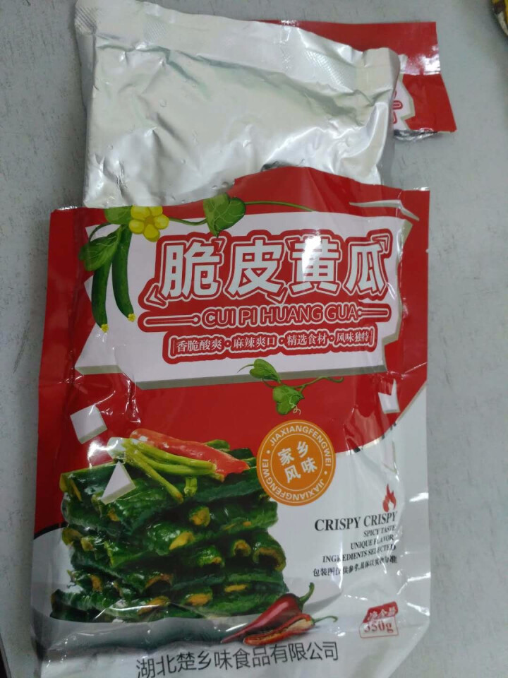 家粒达  腌黄瓜 脆皮黄瓜 350克 开袋即食怎么样，好用吗，口碑，心得，评价，试用报告,第2张