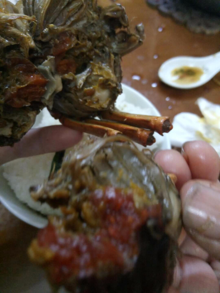 醉蟹生鲜阳澄湖风味花雕醉熟蟹罐装大闸蟹即食熟食休闲零食 一罐450克4只2两全母蟹 生鲜水产制品怎么样，好用吗，口碑，心得，评价，试用报告,第4张