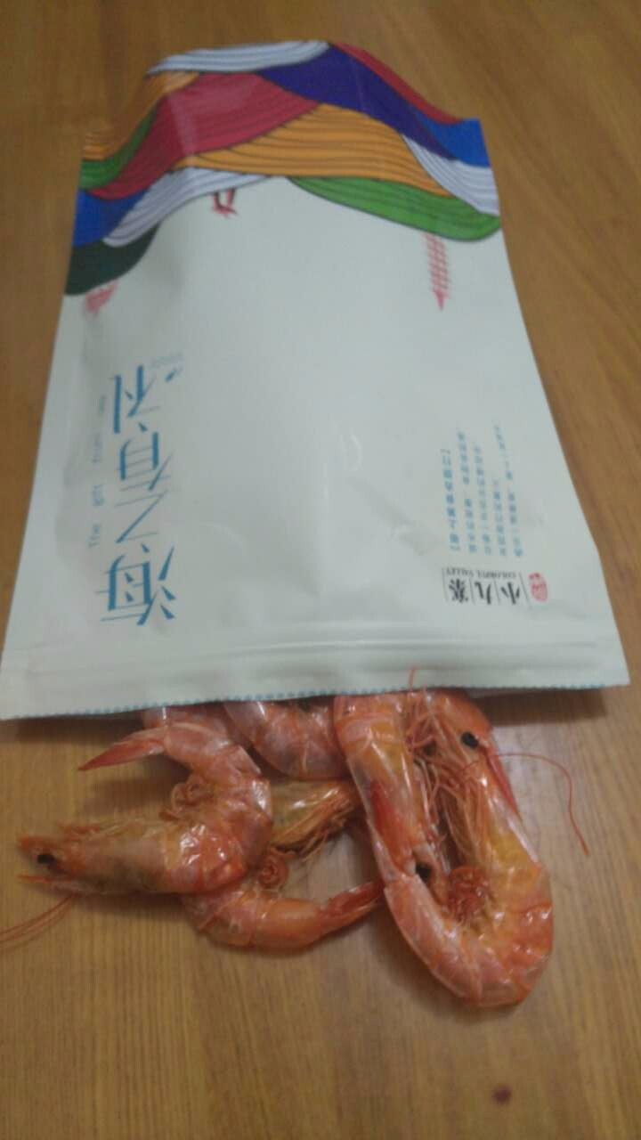 山海购 虾干 舟山特产即食碳烤虾干对虾干 海鲜零食干货 个大淡干125g 袋 对虾干（大号） 125g怎么样，好用吗，口碑，心得，评价，试用报告,第4张