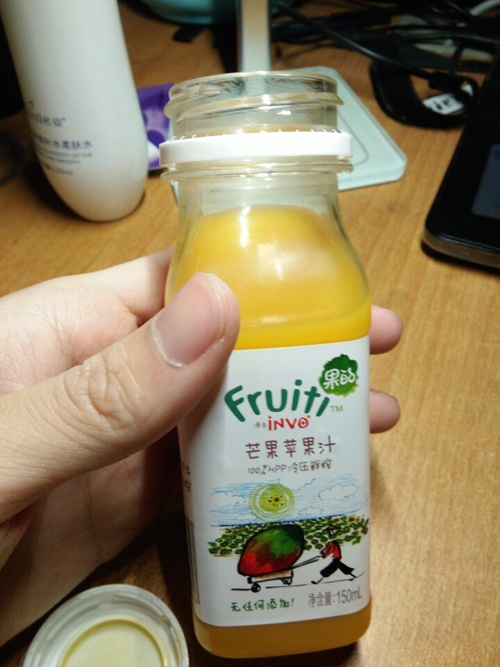 果的(Fruiti) 轻断食零添加HPP冷压鲜榨代餐清体混合果汁迷你缤纷装150ml*6瓶怎么样，好用吗，口碑，心得，评价，试用报告,第4张