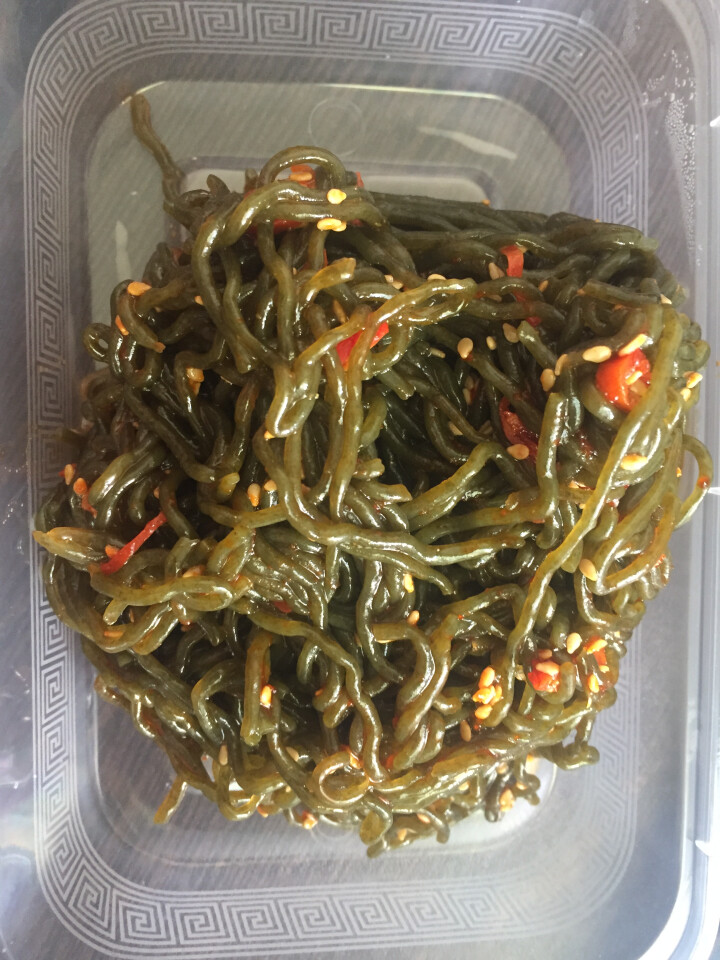 海芝宝 即食深海调味海带面 400g(200g*2) 盒装 香辣味 海鲜水产怎么样，好用吗，口碑，心得，评价，试用报告,第4张