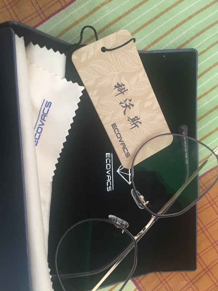 科沃斯防辐射眼镜防蓝光近视眼镜圆框复古男女款 电脑护目镜 光学架