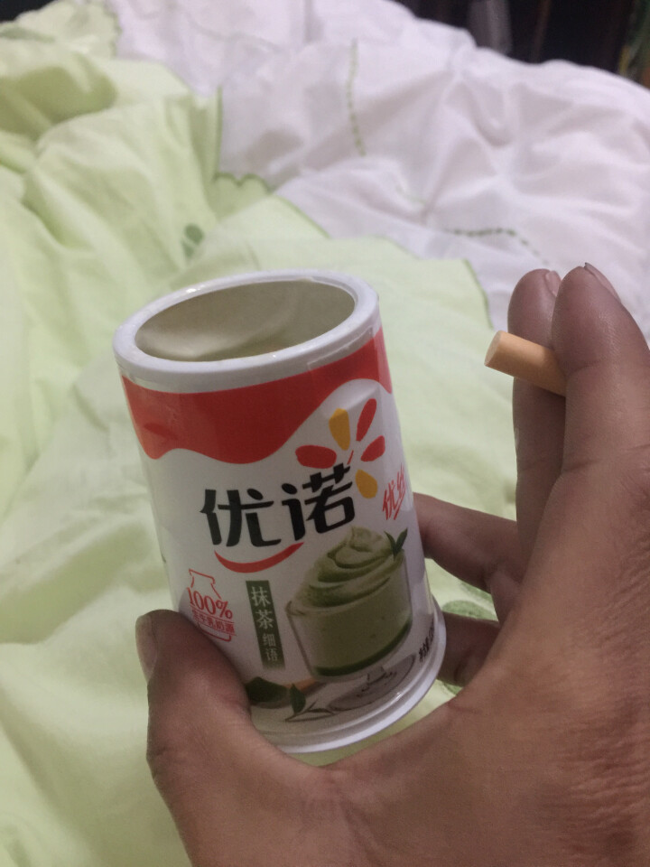 优诺 优丝 风味发酵乳 抹茶浓情酸奶  135g*3+1怎么样，好用吗，口碑，心得，评价，试用报告,第2张