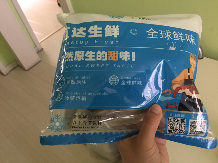 南极直达（S·KING）冷冻南极冰鱼段 南极海域捕捞 240g,第2张