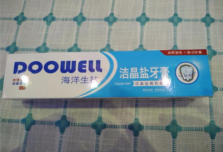 DOOWELL 洁晶盐牙膏 140g/支怎么样，好用吗，口碑，心得，评价，试用报告,第3张