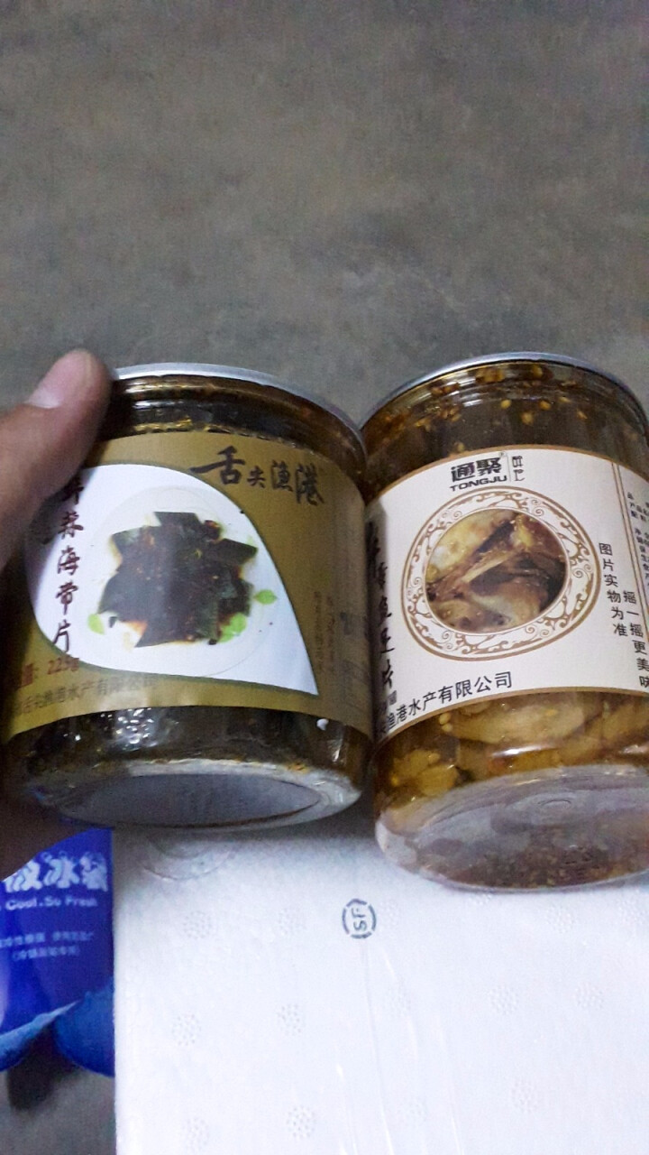 通聚 麻辣鱿鱼足片章鱼足片香辣零食即食海鲜莱州特产265g罐装 麻辣味怎么样，好用吗，口碑，心得，评价，试用报告,第4张