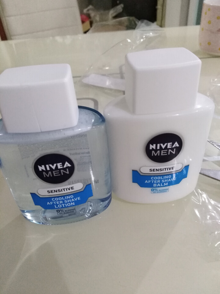 妮维雅(NIVEA)男士进口舒安冰酷保湿套装(爽肤水100ml+保湿露100ml)怎么样，好用吗，口碑，心得，评价，试用报告,第2张