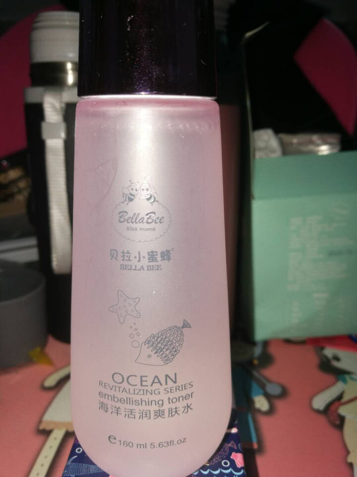 贝拉小蜜蜂 海洋活润爽肤水160ml（强韧肌底 细腻清爽 柔肤水 孕妇适用）怎么样，好用吗，口碑，心得，评价，试用报告,第3张