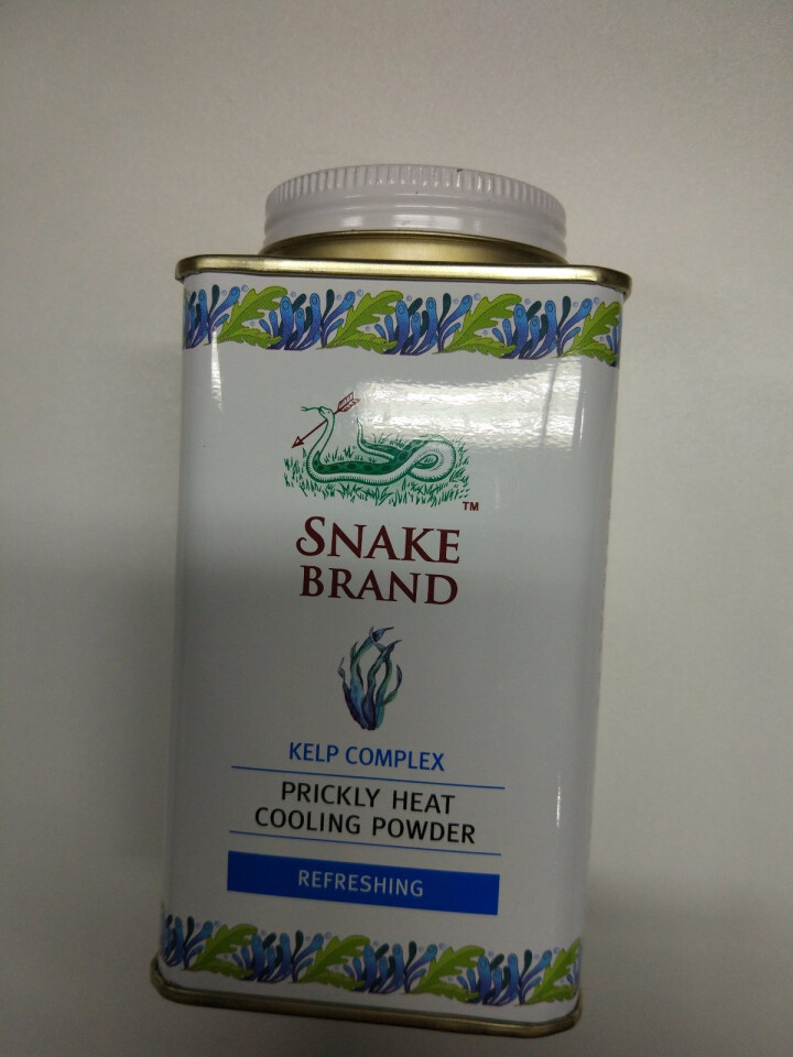 蛇牌（SNAKE BRAND） 泰国蛇牌原装进口圣乐圣露斯蛇粉热痱子粉宝宝儿童爽身粉婴儿 海洋款 140g怎么样，好用吗，口碑，心得，评价，试用报告,第2张