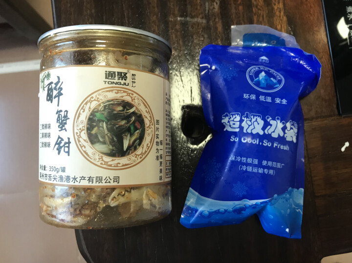 通聚醉蟹钳蟹脚甜辣麻辣微辣生腌即食海鲜零食罐装350g 包邮 甜辣味怎么样，好用吗，口碑，心得，评价，试用报告,第3张