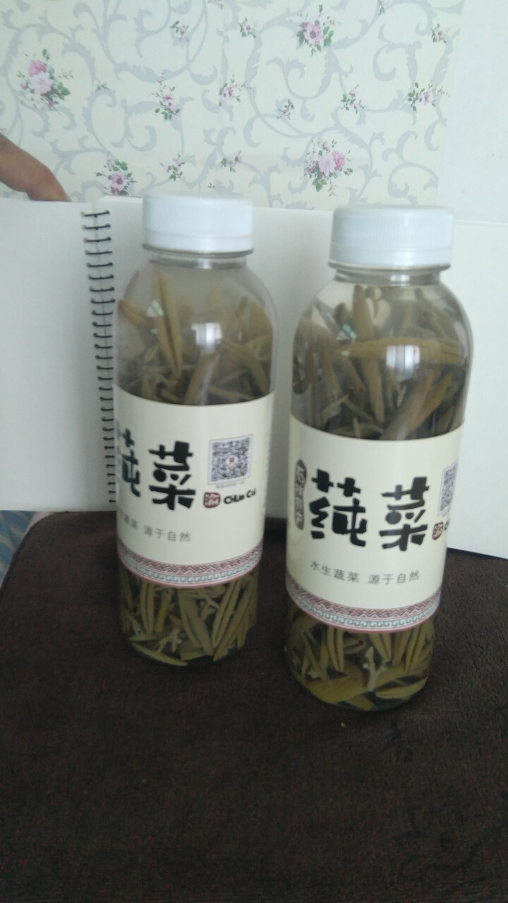 【石柱馆】重庆特产嫩芽莼菜 农家新鲜蔬菜马蹄菜 野菜瓶装 500ml*2瓶礼盒装怎么样，好用吗，口碑，心得，评价，试用报告,第2张