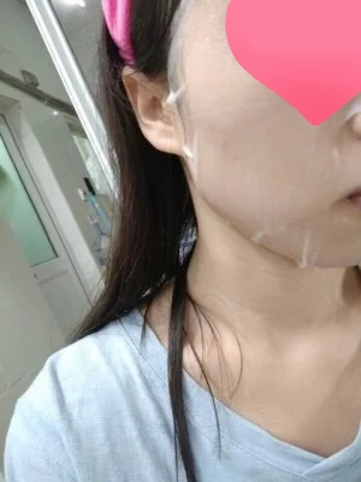 【曦人】玻尿酸面膜补水保湿收缩毛孔男女士 浅蓝色怎么样，好用吗，口碑，心得，评价，试用报告,第6张