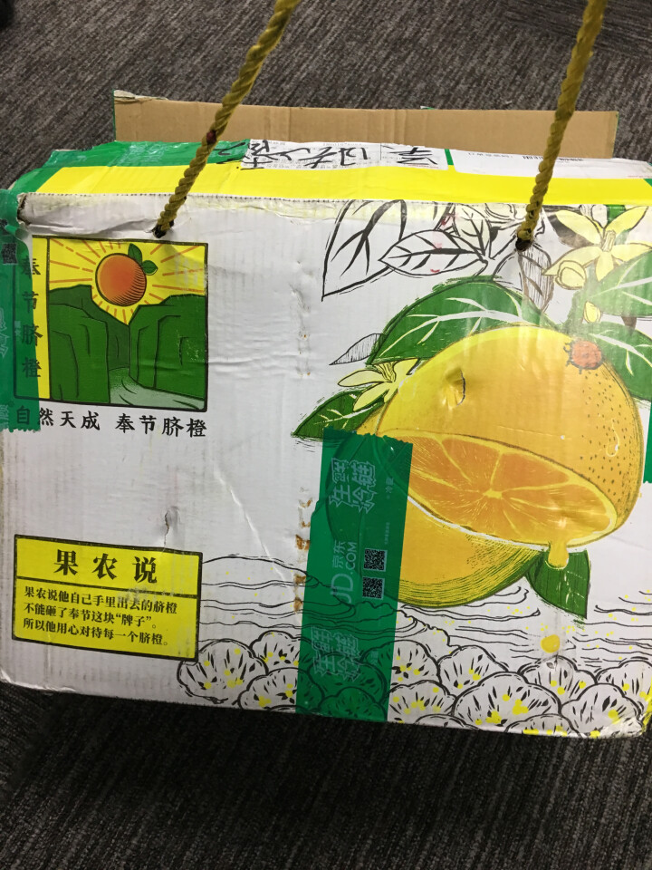 初觉 鲜果  奉节脐橙  精品纽荷尔  京东配送 中大果 彩箱 约5kg怎么样，好用吗，口碑，心得，评价，试用报告,第2张