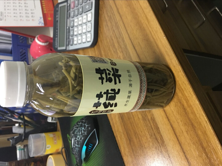 【石柱馆】重庆特产嫩芽莼菜 农家新鲜蔬菜马蹄菜 野菜瓶装 500ml*2瓶礼盒装怎么样，好用吗，口碑，心得，评价，试用报告,第2张