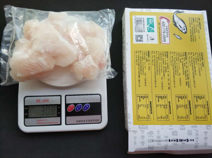 鲜动生活 冷冻酸菜巴沙鱼 560g 盒装 方便菜 海鲜水产怎么样，好用吗，口碑，心得，评价，试用报告,第3张