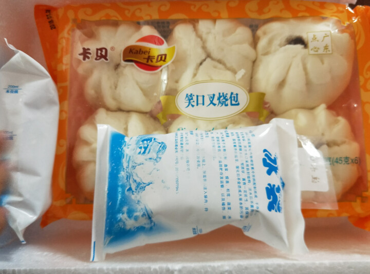 卡贝 奶香 笑口叉烧包270g 速冻点心早餐面包点 卡贝 笑口叉烧包 270g 270g怎么样，好用吗，口碑，心得，评价，试用报告,第2张