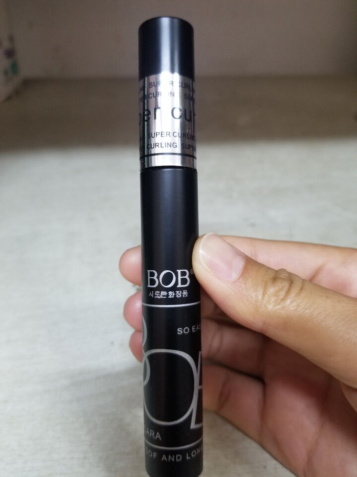 BOB 惊艳纤长睫毛膏8g防水防汗卷翘浓密加长硅胶软刷头不易晕染持久锁色彩妆初学者怎么样，好用吗，口碑，心得，评价，试用报告,第2张