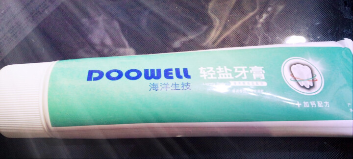 DOOWELL 轻盐牙膏 140g/支怎么样，好用吗，口碑，心得，评价，试用报告,第4张