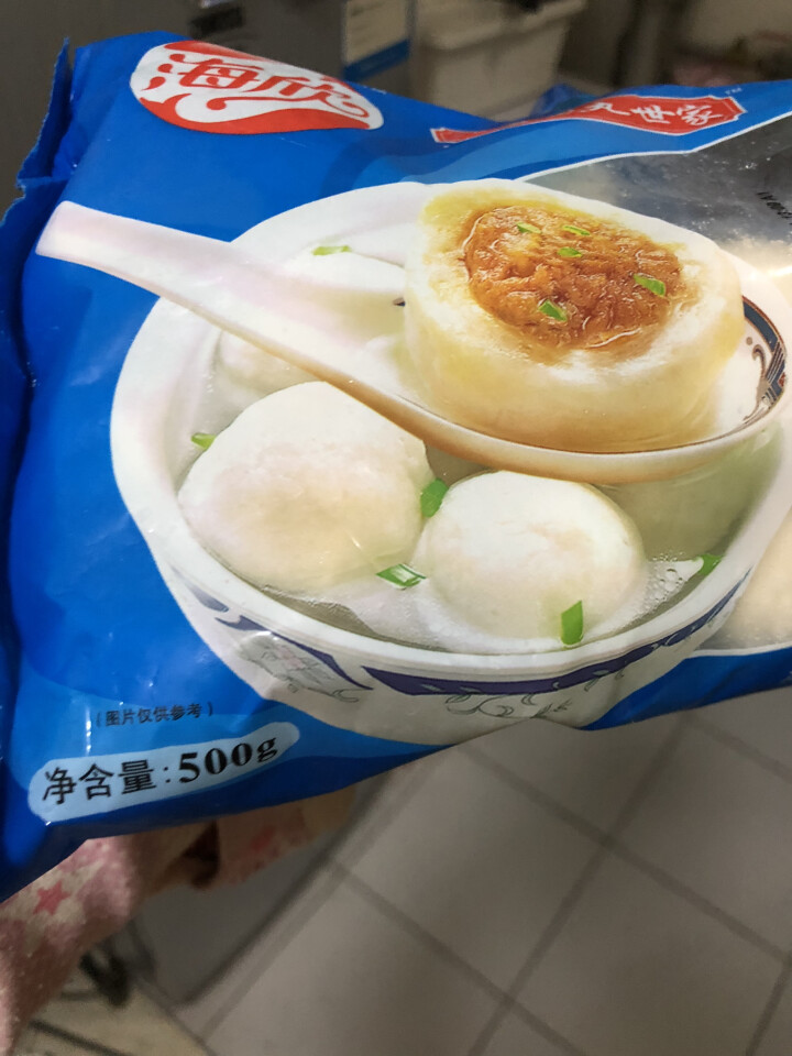 海欣 灌汤福州鱼丸 500g 约21个（2件起售）火锅食材 烧烤食材怎么样，好用吗，口碑，心得，评价，试用报告,第2张