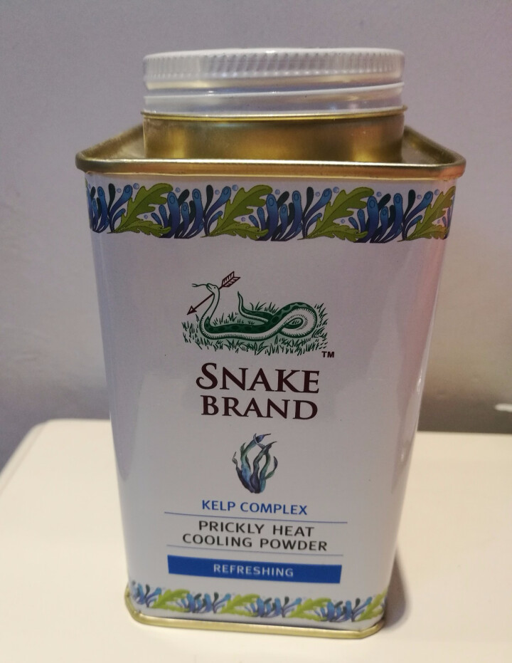 蛇牌（SNAKE BRAND） 泰国蛇牌原装进口圣乐圣露斯蛇粉热痱子粉宝宝儿童爽身粉婴儿 海洋款 140g怎么样，好用吗，口碑，心得，评价，试用报告,第4张