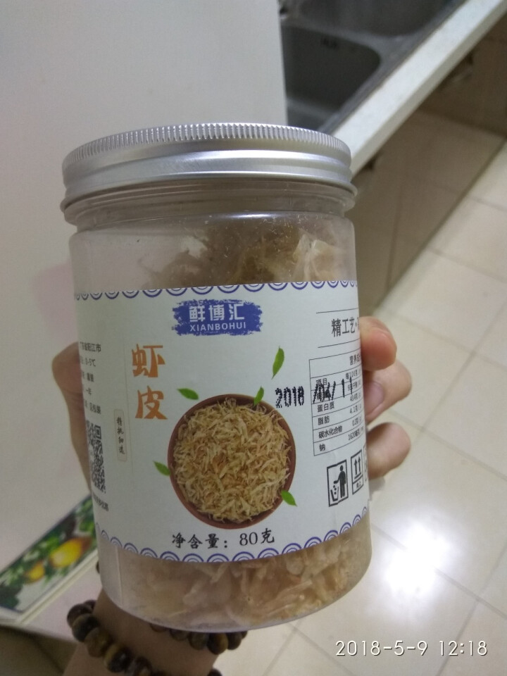 鲜博汇 无盐熟虾皮 淡干小虾米 婴儿宝宝辅食80g 1罐装怎么样，好用吗，口碑，心得，评价，试用报告,第2张