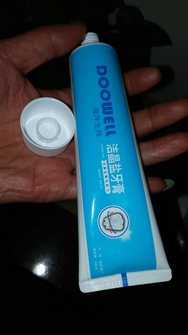 DOOWELL 洁晶盐牙膏 140g/支怎么样，好用吗，口碑，心得，评价，试用报告,第2张