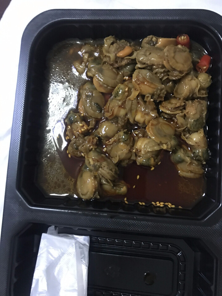 那片海 青岛海鲜特产熟海鲜熟食海鲜麻辣扇贝柱 350g 盒装怎么样，好用吗，口碑，心得，评价，试用报告,第4张