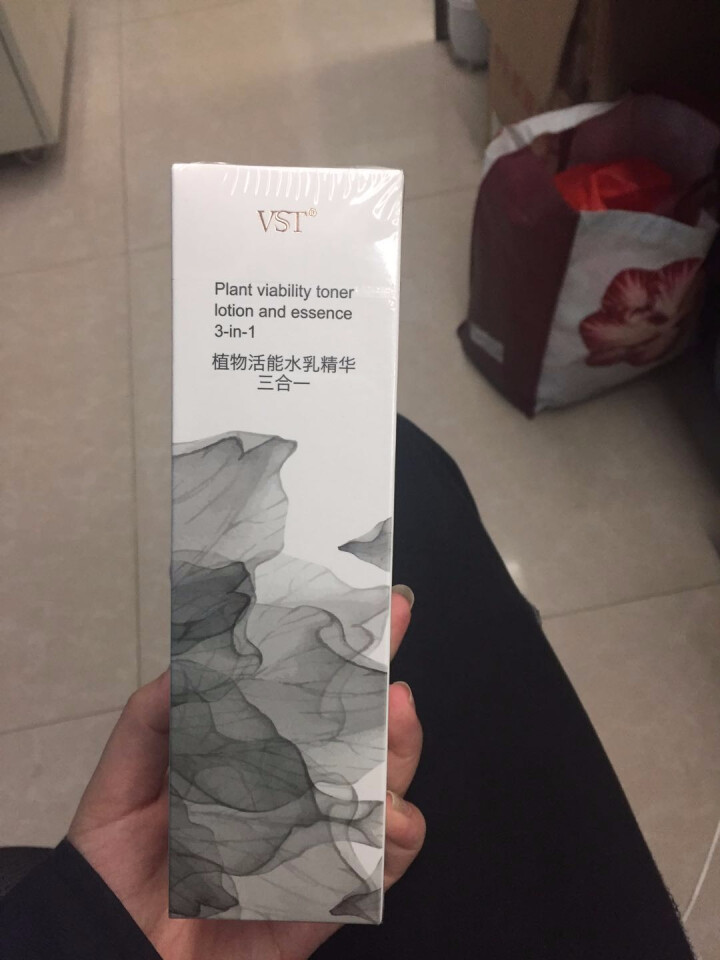 VST植物活能水乳精华三合一100ml（补水保湿修复乳液）怎么样，好用吗，口碑，心得，评价，试用报告,第2张