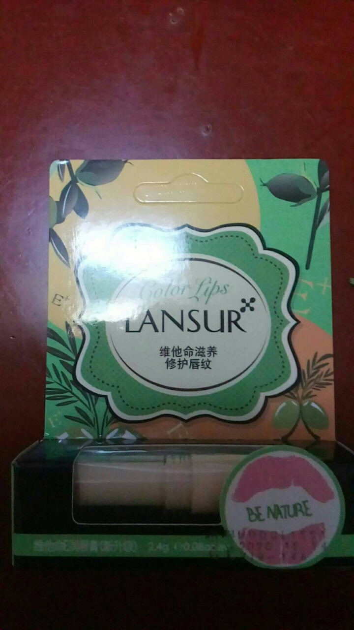 兰瑟（LANSUR） 维他命E润唇膏滋润保湿无色 男女学生果味植物护唇膏孕妇可用补水防干裂 3#草莓怎么样，好用吗，口碑，心得，评价，试用报告,第2张