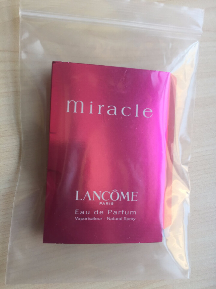 兰蔻（LANCOME） 女士香水 奇迹1.2ml怎么样，好用吗，口碑，心得，评价，试用报告,第2张