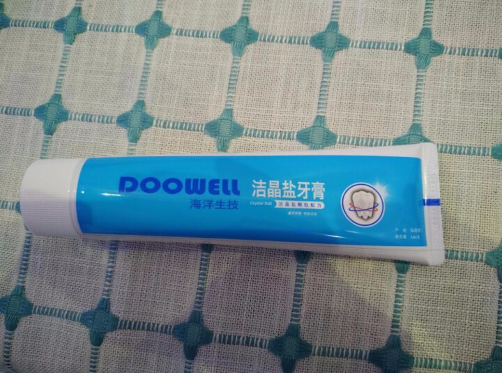 DOOWELL 洁晶盐牙膏 140g/支怎么样，好用吗，口碑，心得，评价，试用报告,第4张