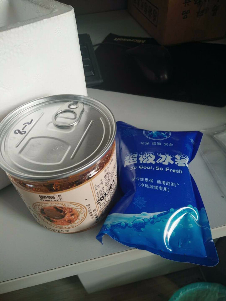 通聚 醉章鱼麻辣章鱼香辣迷你八爪鱼足鱿鱼零食即食海鲜熟食罐装罐头食品 迷你原货麻辣4,第3张