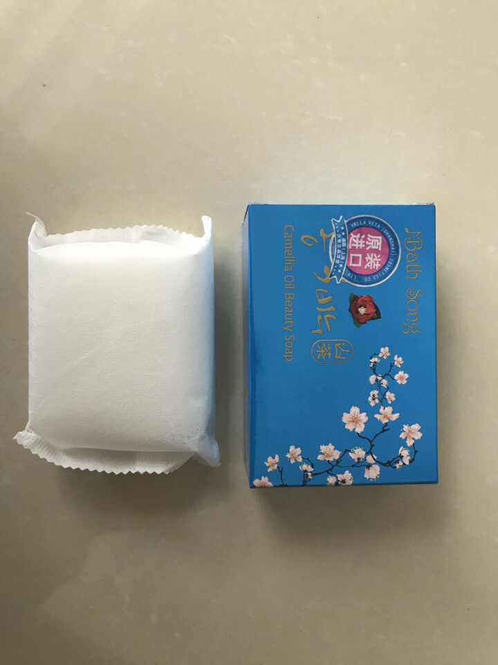 bath song 芭尚 韩国进口沐浴山茶皂100g 一盒怎么样，好用吗，口碑，心得，评价，试用报告,第3张