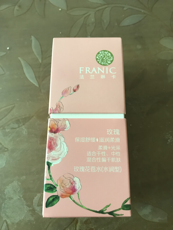 法兰琳卡（FRANIC） 法兰琳卡玫瑰花苞水天然温和爽肤水化妆水喷雾男女补水保湿舒缓 160ml（水润型）怎么样，好用吗，口碑，心得，评价，试用报告,第2张