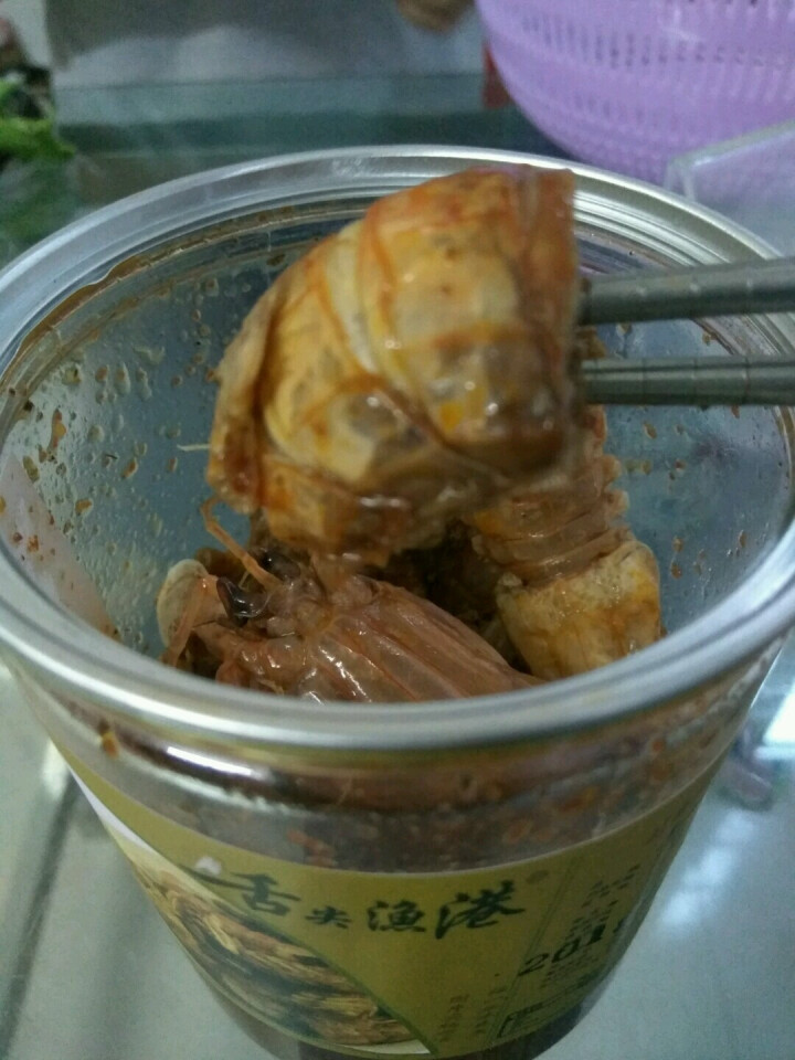 舌尖渔港 香辣皮皮虾麻辣爬虾即食零食海鲜罐装235g 麻辣味怎么样，好用吗，口碑，心得，评价，试用报告,第4张