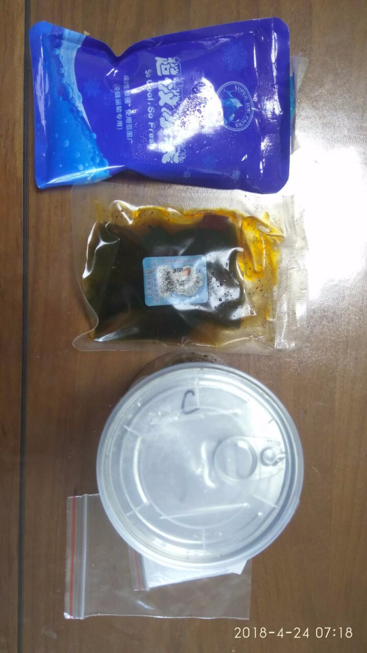 舌尖渔港 醉赤甲红蟹海螃蟹甜辣五香即食海鲜莱州特产450g罐装 甜辣味怎么样，好用吗，口碑，心得，评价，试用报告,第3张