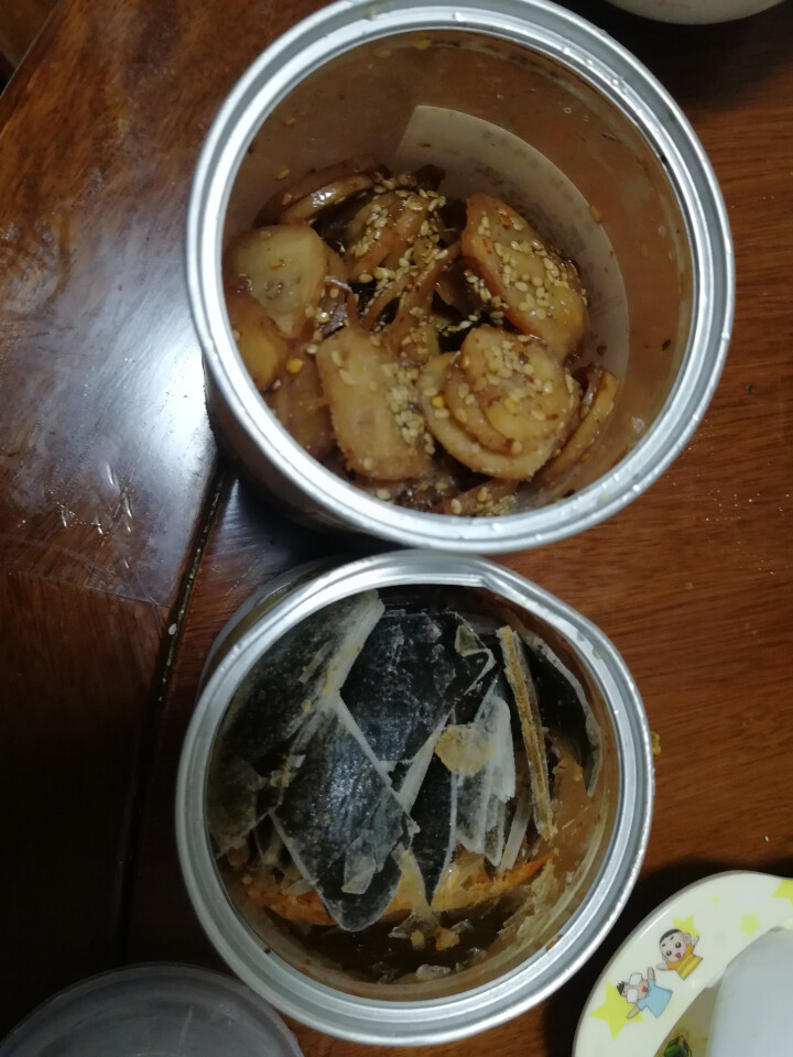 通聚 麻辣鱿鱼足片章鱼足片香辣零食即食海鲜莱州特产265g罐装 麻辣味怎么样，好用吗，口碑，心得，评价，试用报告,第3张