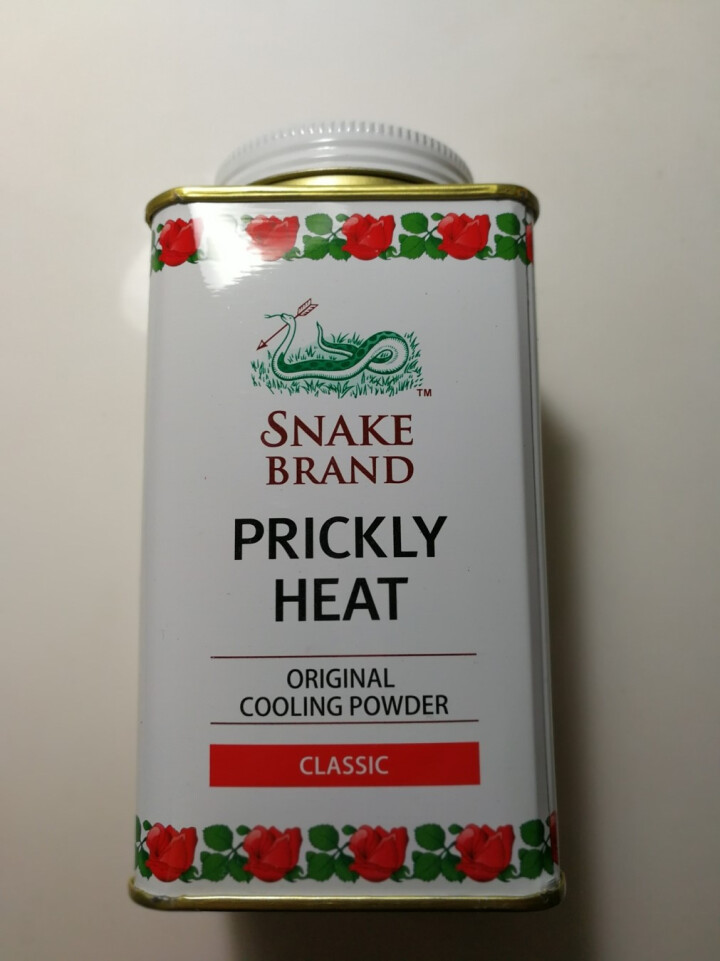 蛇牌（SNAKE BRAND） 泰国蛇牌原装进口圣乐圣露斯蛇粉热痱子粉宝宝儿童爽身粉婴儿 经典玫瑰花 140g怎么样，好用吗，口碑，心得，评价，试用报告,第2张