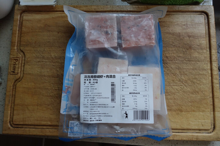 南极直达 南极磷虾虾+肉混合装 800g/袋 4小袋 海鲜年货怎么样，好用吗，口碑，心得，评价，试用报告,第3张