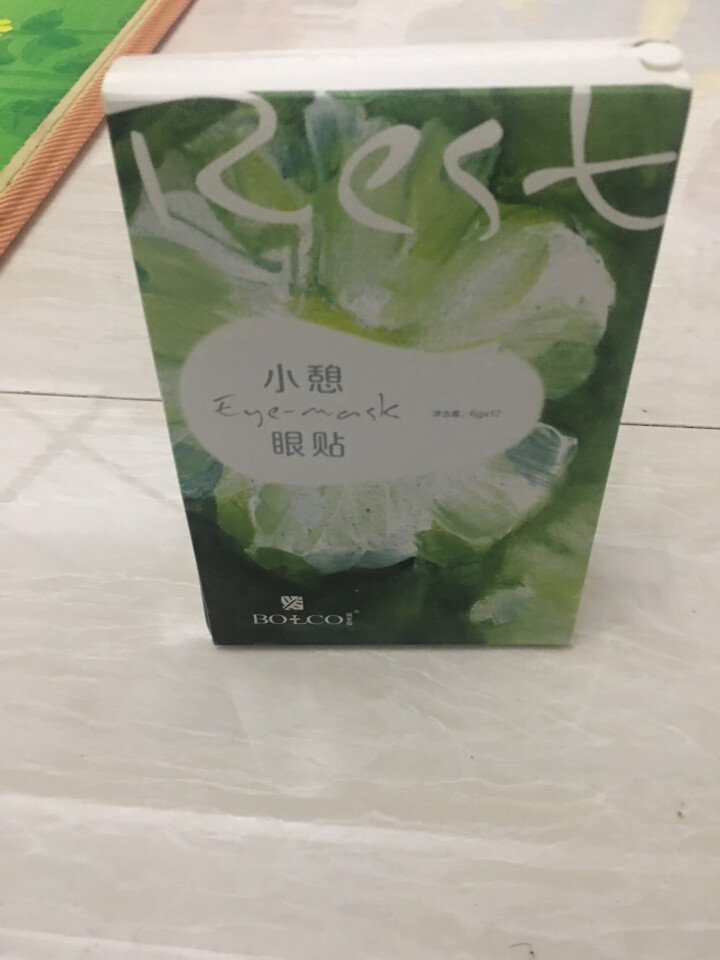 薄美克BOLCO小憩眼贴12贴护眼缓解眼疲劳淡化黑眼圈 6g*12怎么样，好用吗，口碑，心得，评价，试用报告,第2张